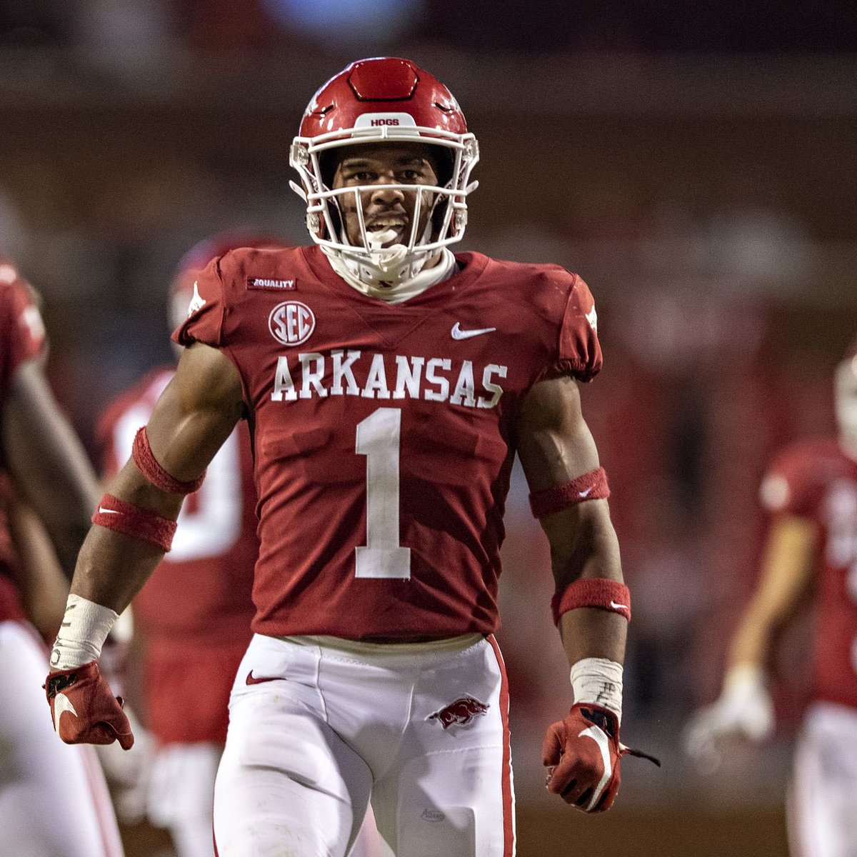 Blessed to receive an ⭕️ffer from the university of Arkansas #woopig #gohogs