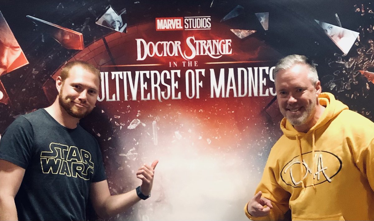 dwatravers's tweet photo. #DoctorStrange #MultiversePhilly My son I can’t wait for the screening at KOP!!! Thanks Allied!!! https://t.co/dlkbxmto3P