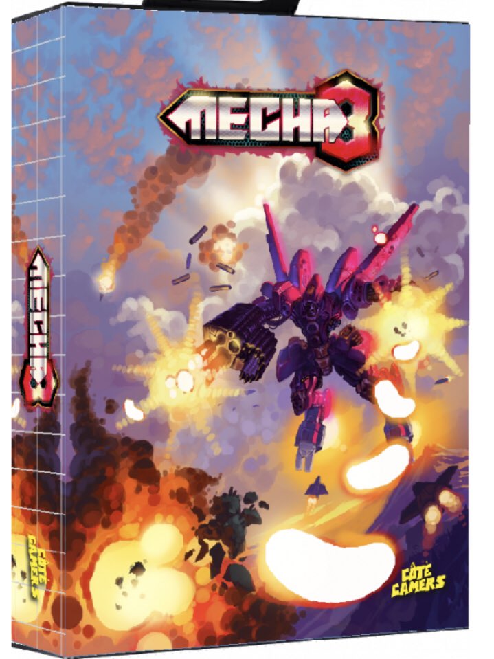 k_yen_team's tweet photo. Un nouveau jeu en 2022 pour la Sega MasterSystem c’est bien mais 2 c’est encore mieux!!! Normalement c’est pour la fin du mois!!! #DANGEROUSDEMOLITION #mecha8 @CoteGamers https://t.co/saWVIoiuHI