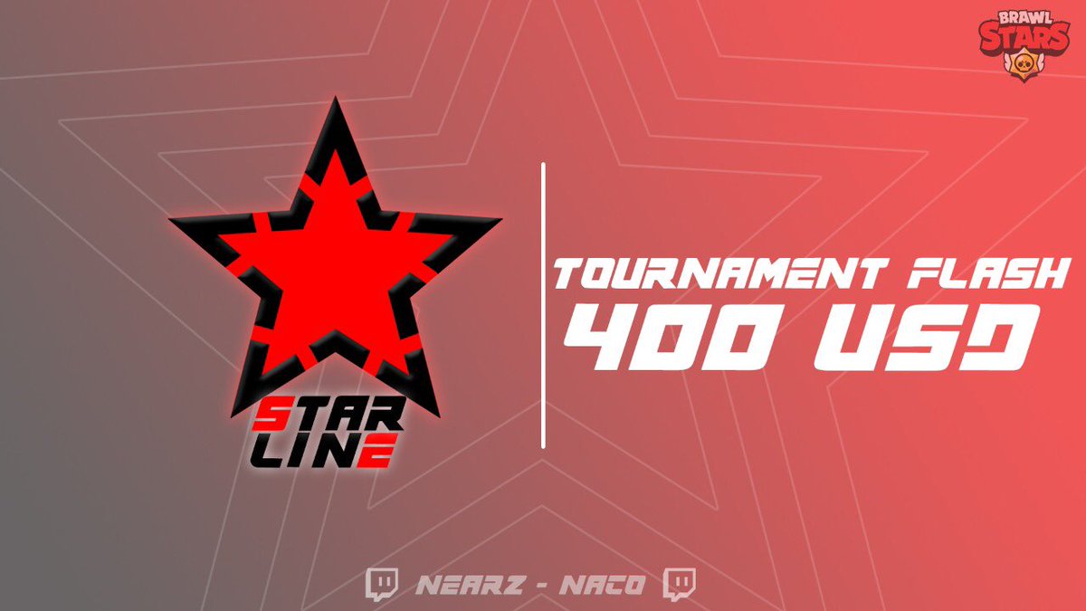 FLASH TOURNAMENT by <a href="/StarLine_tw/">StarLine 🍁</a> 

💰 400USD
📅 14 y 21 de Mayo
🎙 <a href="/NacoTV_/">Naco</a> &amp; <a href="/n_earz/">NeaRz</a> 
📍 Región: SA 

TODOS los mejores equipos invitados ✅

⬇️⬇️