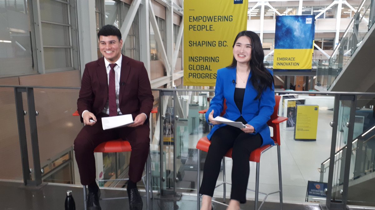 juliadfoy's tweet photo. Nice job on your 1st anchoring gig for #BCITMagazine !
@karisachengg @Parmvir_Kang @BCIT_Journalism @WatermanVJ https://t.co/1m4GrHE1X3