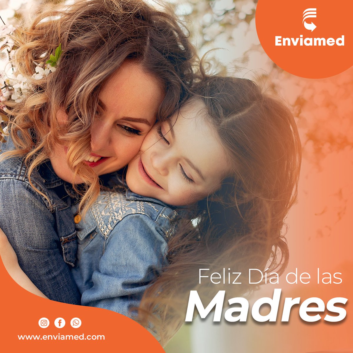 enviamedvzla's tweet photo. Se escribe mamá, pero se pronuncia "la mujer más Valiosa del mundo"
Desde Enviamed felicitamos a todas las Madres en su día.
¡Feliz día Mamá!
#Enviamed #mothersday2022 #díadelasmadres #amordemama #08DeMayo #amor https://t.co/Jn0C4iUcMB