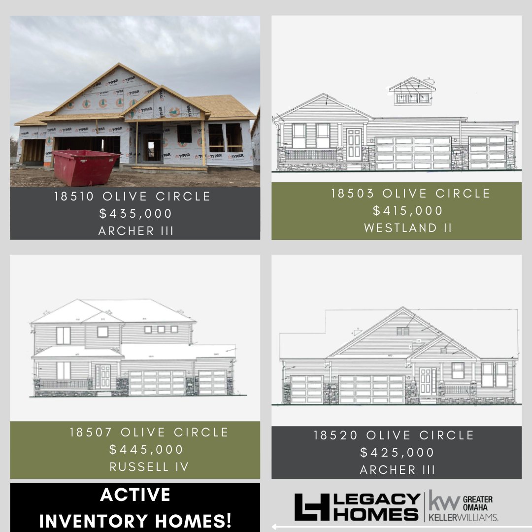 LegacyOmaha's tweet photo. We still have Active Inventory Homes for SALE! https://t.co/QIfA3Uq2lQ
📲Contact us today 402-618-5036!
#riveroaks #millard #lakeview #gretna #osageranch #plattsmouth #twostoryhome #ranchstylehome #nebraska #omaha #kellerwilliams #newconstruction #legacyhomes #newhome #futurehome https://t.co/5XAMyvp9Qc