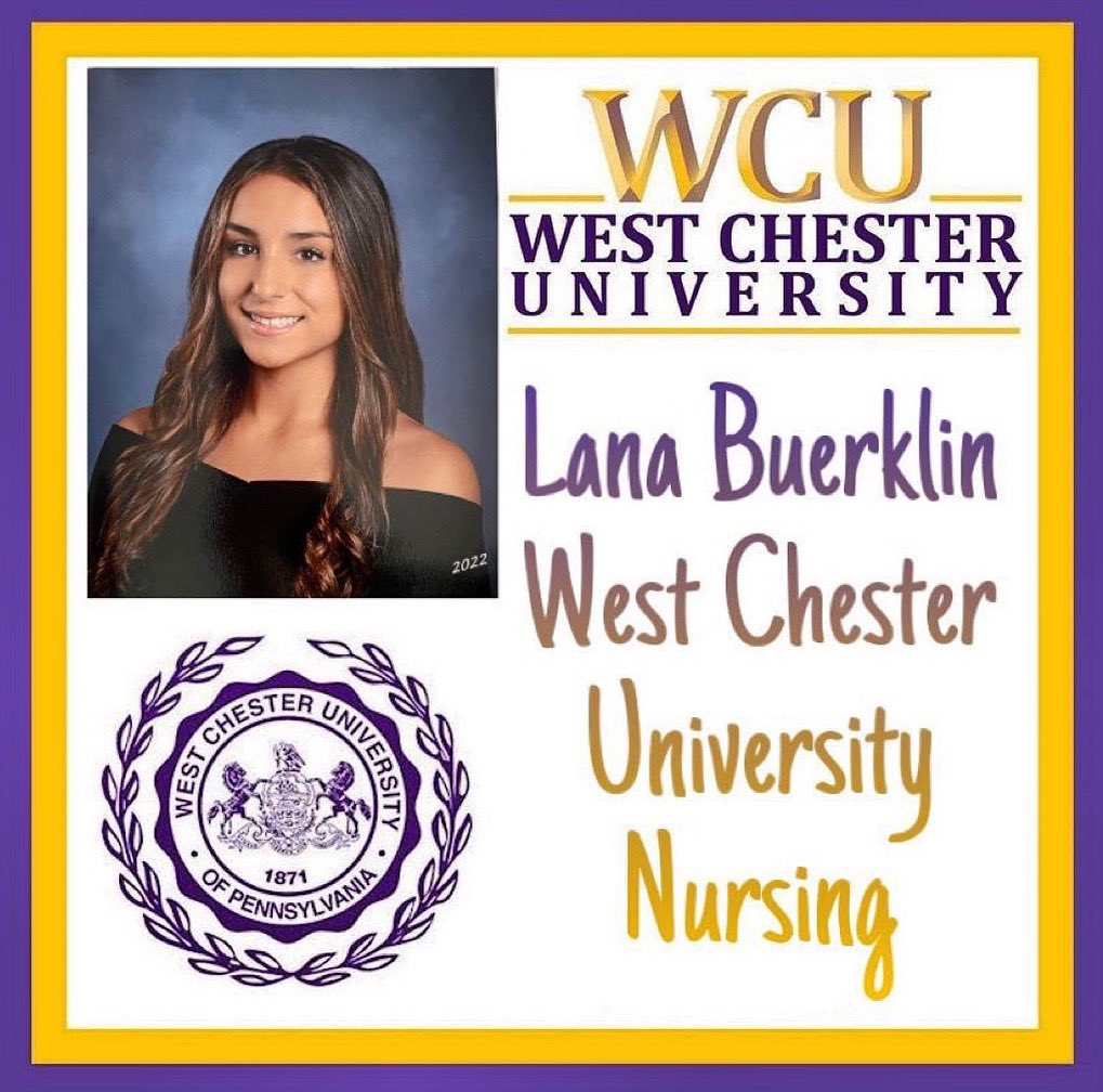 Congratulations to senior midfielder/forward, Lana Buerklin, on her decision to attend WCU! 💛💜🐏