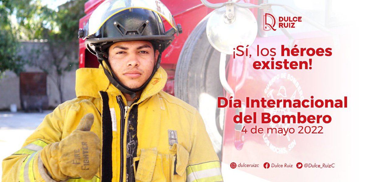 Mi reconocimiento total a quienes arriesgan su vida por salvar otras. 
#Gracias 🙌🏼
#DiaInternacionalDelBombero ✨