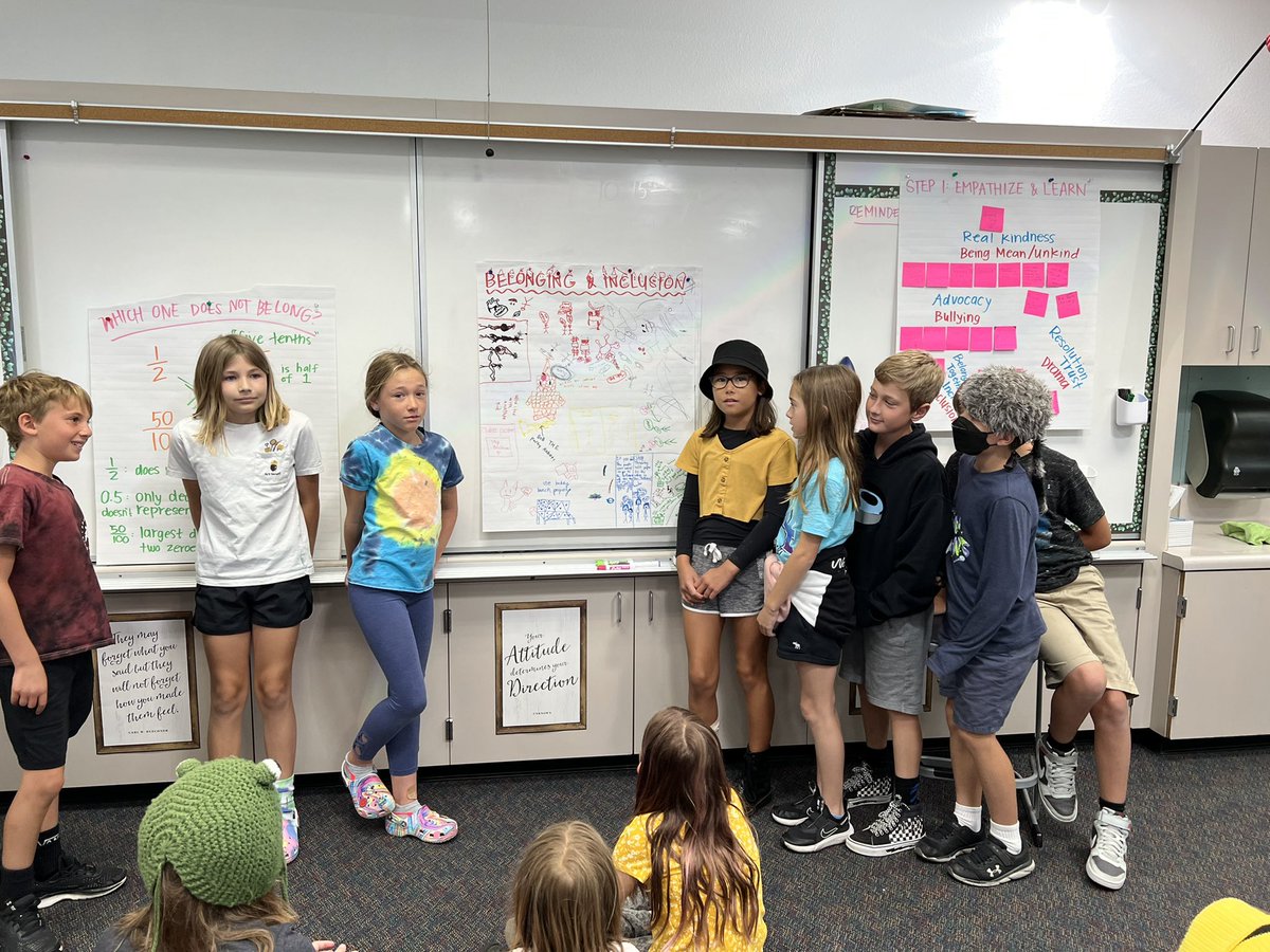 Ss got great feedback from their peers. They are SO excited to plan and try out some ideas: student-led lunch clubs, announcements, posters, galore! We want to make a difference, even with just 6 weeks left in this amazing school year. ♥️ #eusdtweets