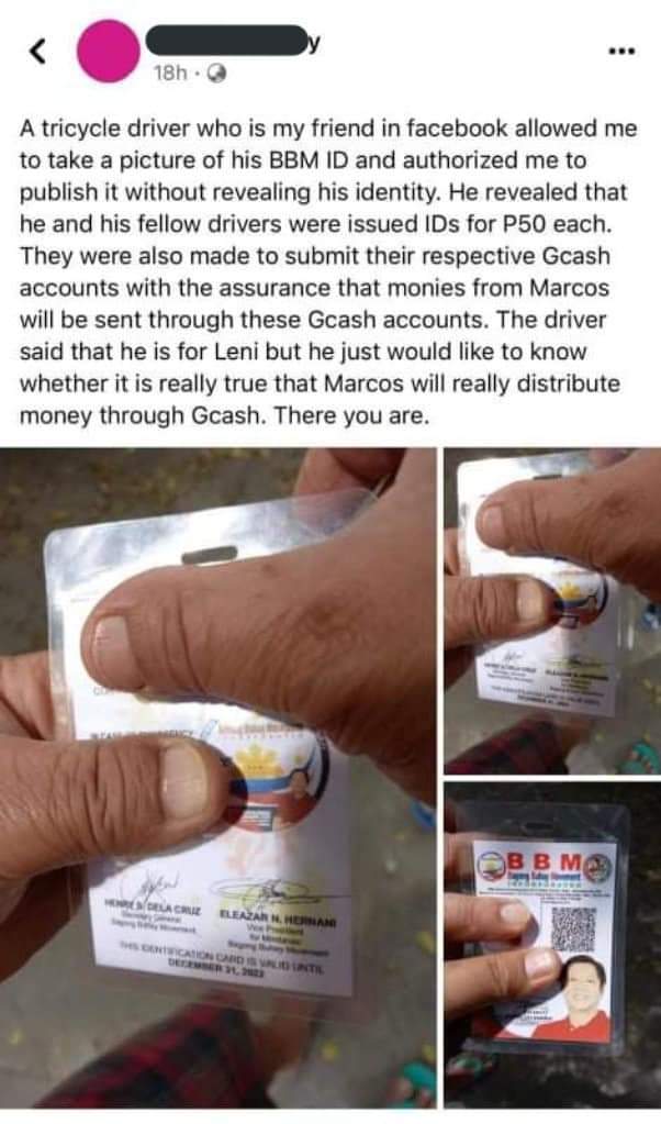 potaytowpotahto's tweet photo. When I read about a tweet encouraging Leni supporters not to wear pink, I was doubtful. Thought I'd still wear pink loud and proud. Then I saw this shared by a friend. Better be safe na lang. Haaaay Pilipinas. Pero naniniwala pa rin akong MANANALO TAYO
#LetLeniKikoLead https://t.co/mLECYNlP7l