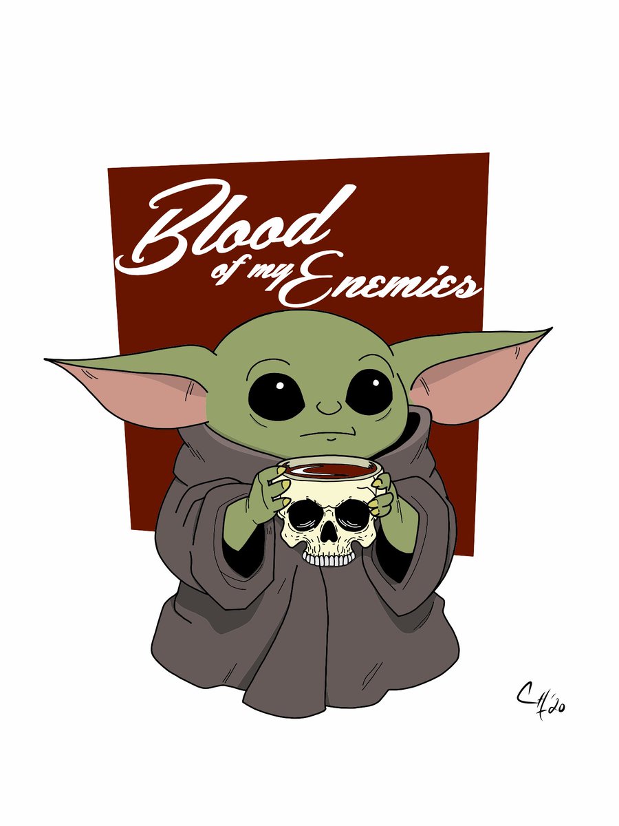 KnightWatchPub's tweet image. This is the way. #MayThe4thBeWithYou #MayThe4th #babyyoda #art #darkart