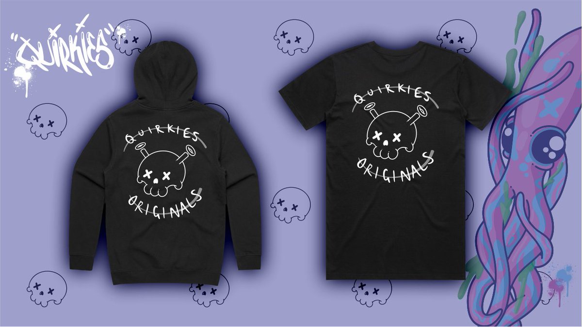 For those wondering what the back of the holder only merch looks like, we go you...