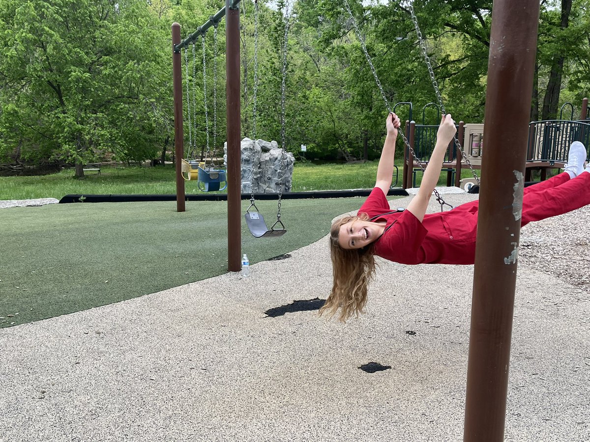 Just swinging my way into graduation 🩺