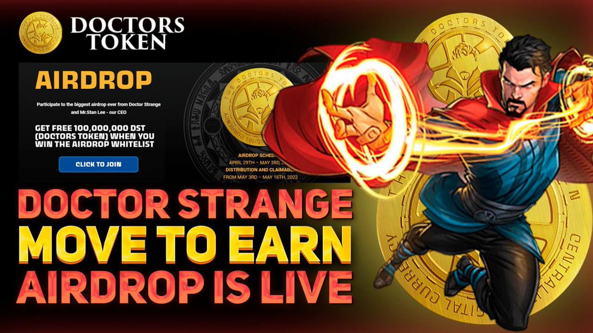 peachpeceye's tweet photo. @CryptoGemsCom Holding $DST as of the moment and all I can say is, this token is awesome! 100x gem? They have that. Get yours now @DoctorSToken #DoctorStrange #DSToken https://t.co/NcFgZuuPgG
