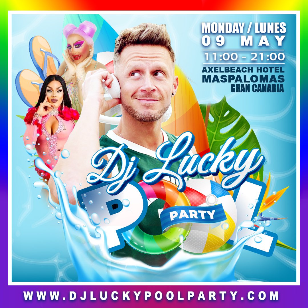 djluckypool's tweet photo. D-6 😍This is now the last VIP package online on https://t.co/0WUiSJIQ4d☺️ ... 

📺TvScreen 🎥videomix 🌈pop 🕺dance 💃reggaeton 🧊🍭FreeIceLollipop 💨Co2effect 💪SynchroMusicVideoGogoShows 💫stage 🍹2bars 🎶ExclusiveRealTimeRemixByDjLucky 💦Jacuzzi 💧Sauna 😇CruisingArea https://t.co/iAwUfXOqTX