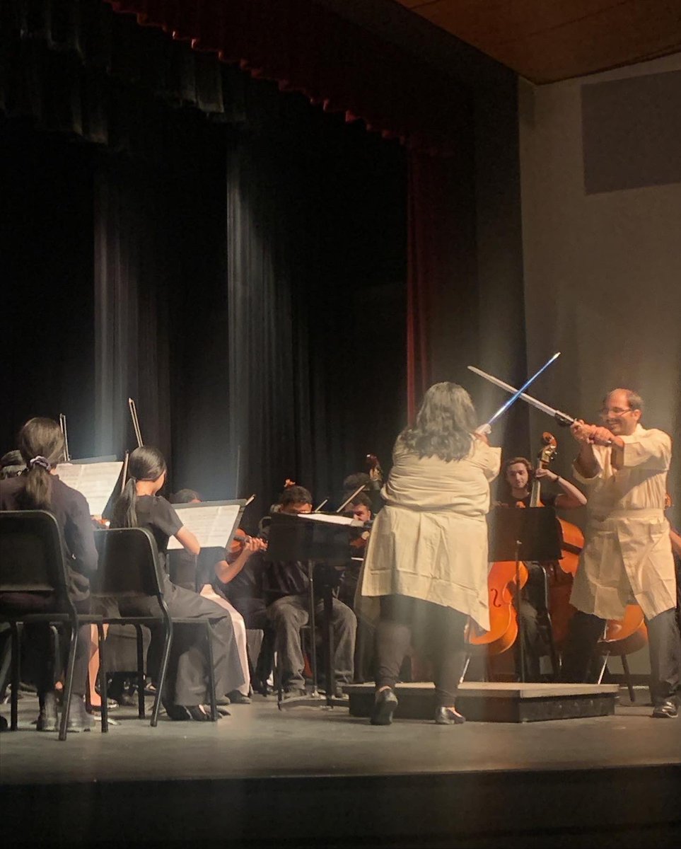 Proud to call these two my coworkers - Jedi Lopresti &amp; Jedi Chun🎶
#SpringBandConcert #EHSPerformingArta
