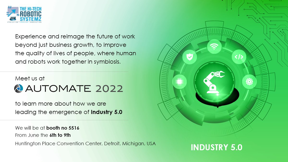 thrsl.xyz
Meet us at Automate2022
From June 6th to June 9th
At Booth No. 5516

#a3 #automateshow #automate2022 #northamerica #amr #factoryautomation #autonomousvehicles #autonomousrobots