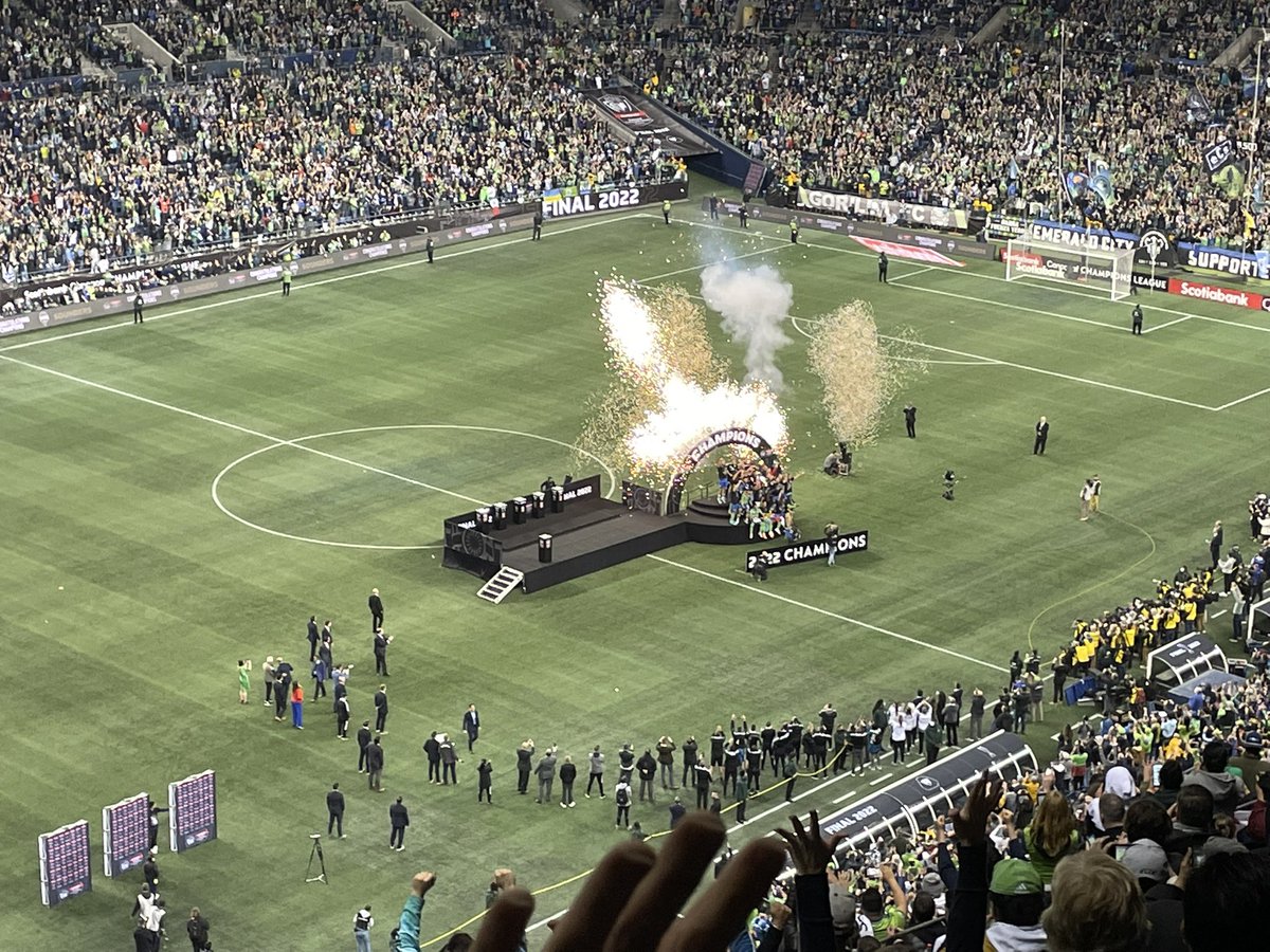CONCACAF CHAMPIONS LEAGUE CHAMPIONS BABY!!! GO @SOUNDERSFC!!!! <a href="/TheChampions/">Concacaf Champions Cup</a> #SCCL22 #Sounders