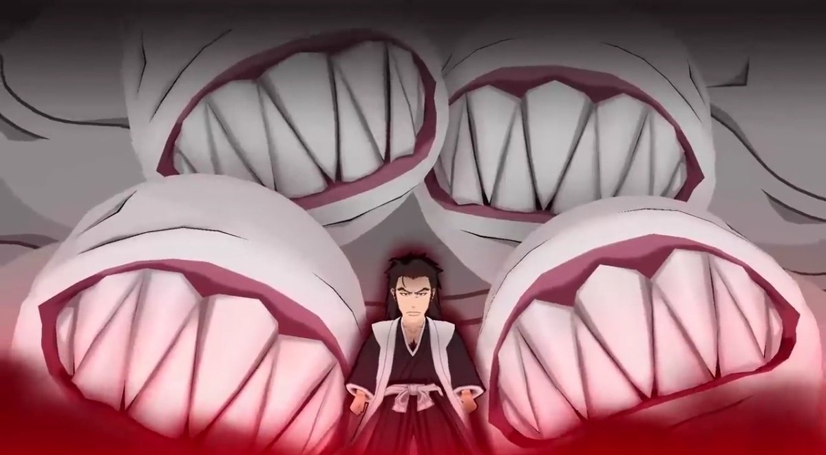 綱久 久しぶりぶりにブレソル見たら小説の歴代剣八が実装されてました 7代目剣八の刳屋敷 剣八カッコいいけど始解の餓樂廻廊 想像以上に気持ち悪っ Bleach T Co Wuso8jisca Twitter