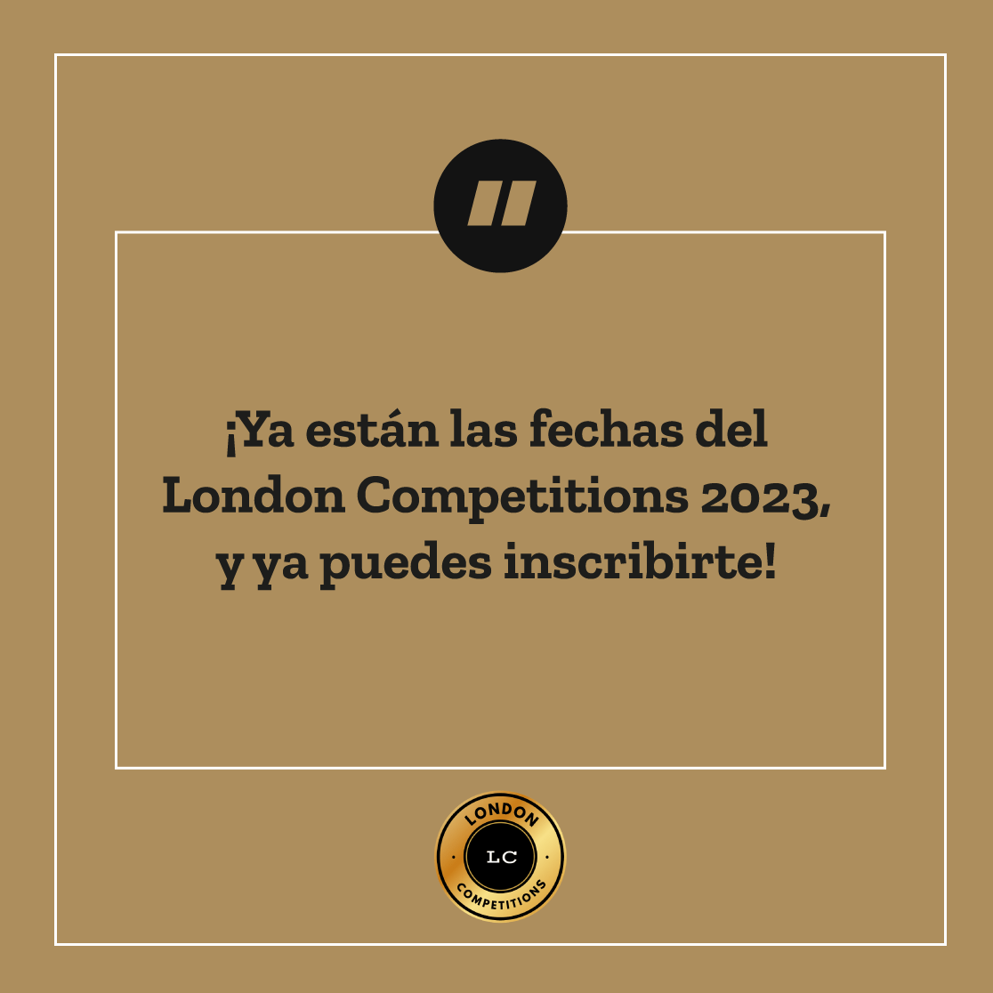 Info de fechas claves y precios de #londoncompetitions para:
Vinos londonwinecompetition.com/en/key-deadlin…
Cervezas londonbeercompetition.com/en/key-deadlin…
Espirituosas londonspiritscompetition.com/en/key-deadlin…
¡Agenda estas fechas!