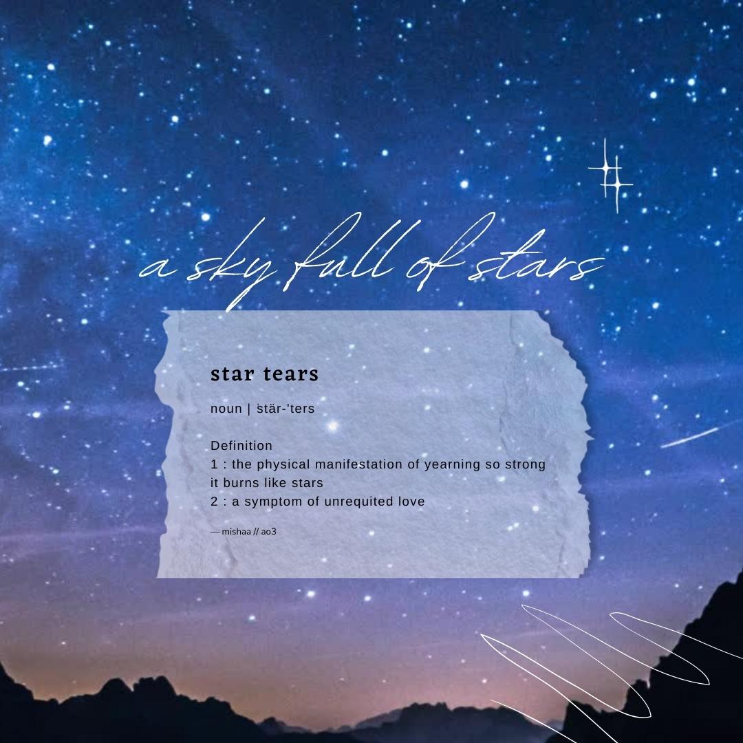 carabarks's tweet photo. [ satosugu / 8k / complete]
ft. star tear disease, mutual pining

—  The first time Satoru encounters star tears is in his first year of Jujutsu tech. 

🔗below to ao3 https://t.co/RgTHZP4uUJ