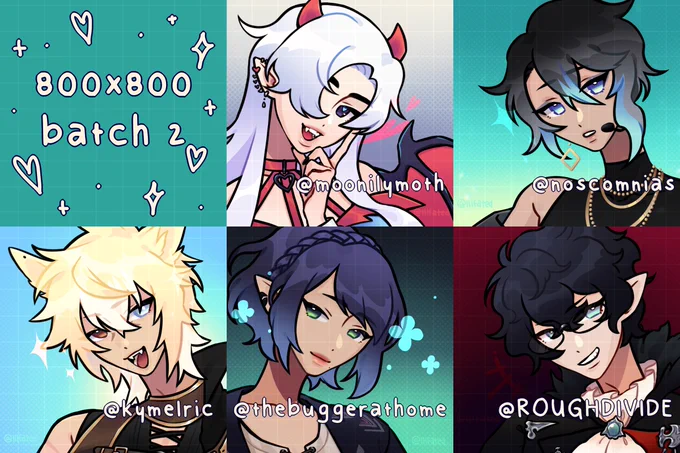 batch two &gt;:3c 