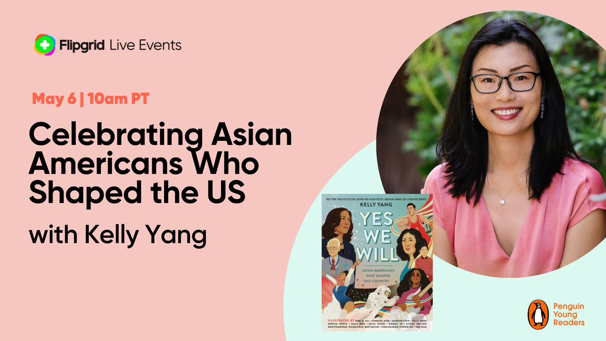 Flip (@microsoftflip) on Twitter photo Tune in to join us with bestselling author Kelly Yang <a href="/kellyyanghk/">Kelly Yang</a>! Get inspired by the powerful stories of Asian American across this country and hear how we can all accomplish our dreams! @Penguinclass Register here: aka.ms/KellyYang Tune in to join us with bestselling author Kelly Yang <a href="/kellyyanghk/">Kelly Yang</a>! Get inspired by the powerful stories of Asian American across this country and hear how we can all accomplish our dreams! @Penguinclass Register here: aka.ms/KellyYang