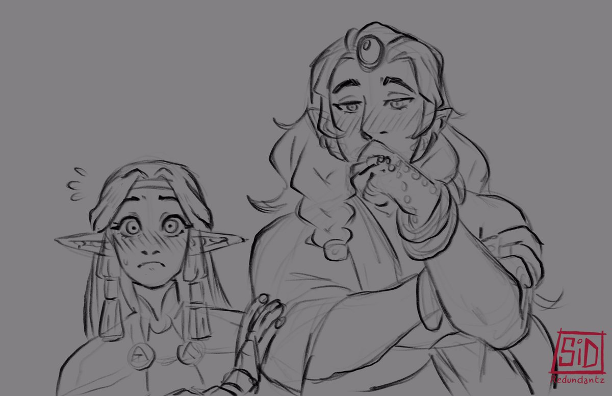 *live slug reaction* 😳💦
[ancient loz au] 