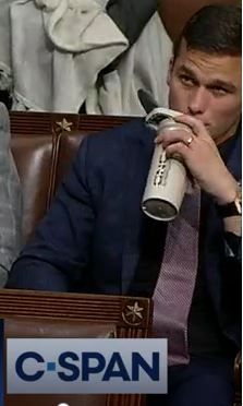 MoeJLong's tweet photo. @LiraLoudmouth @CawthornforNC @LindseyGrahamSC They don't play with #SpitCup. His "playmates" are on the payroll - it's why he's drowning today. https://t.co/avyhp9uJyb