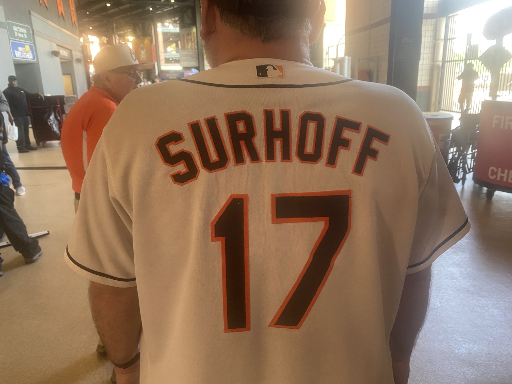 Rich DubroffMLB on X: Jersey of the Game: B.J. Surhoff played eight  seasons in two iterations with #Orioles  / X