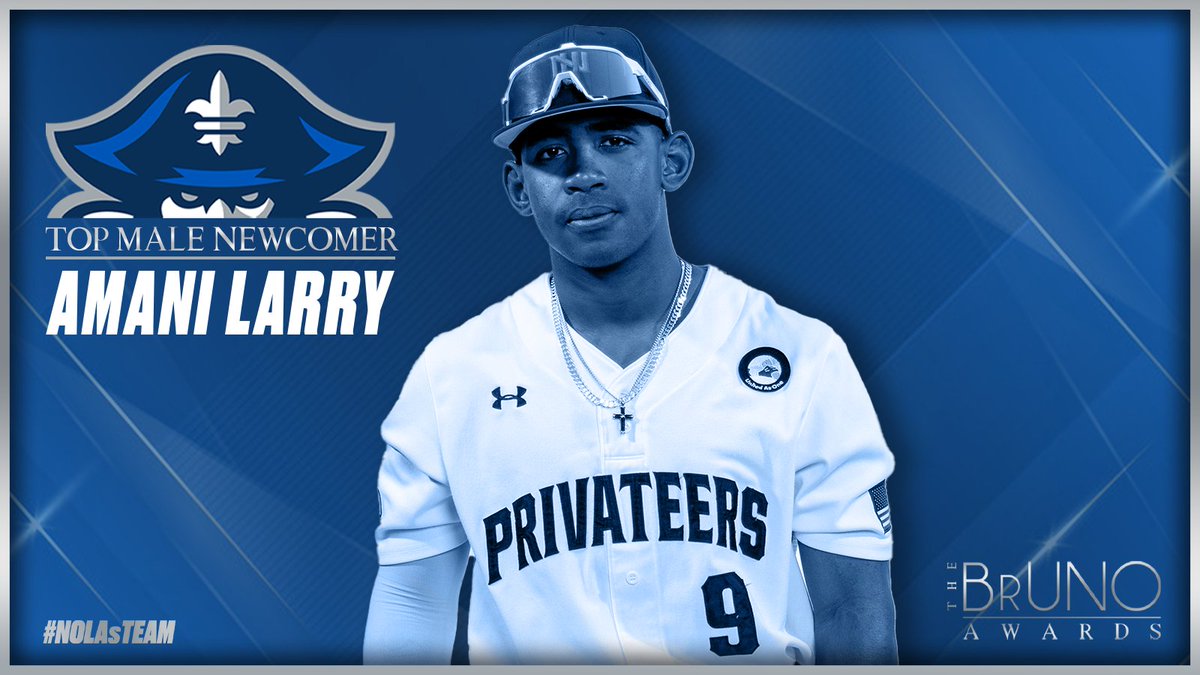 PrivateerSports's tweet photo. TOP NEWCOMER OF THE YEAR⭐️

➡️ Amani LARRY.

#NOLAsTeam⚔️ x #BrUNOs22 https://t.co/yGXLHSICJU
