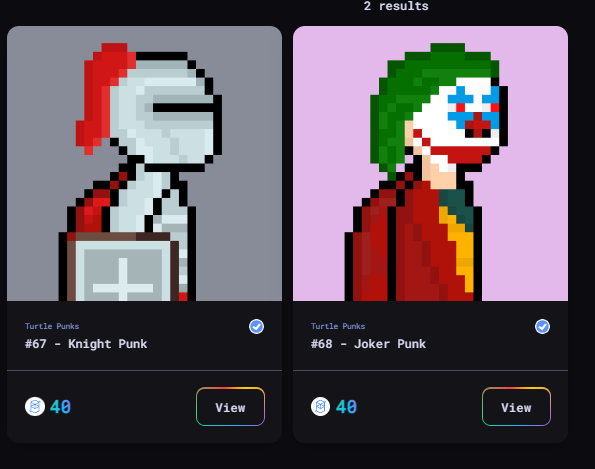 PunksTurtle's tweet image. There are still two Two Punks available from my recent drop!

paintswap.finance/marketplace/co…

#NFTs #NFT #FTM