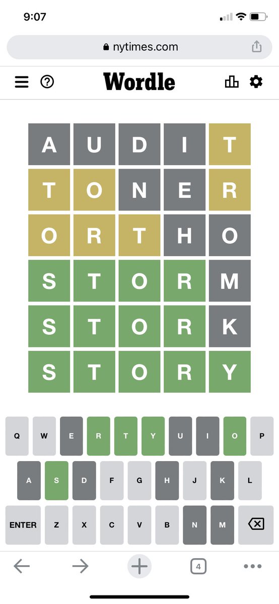 CASTRO7n's tweet photo. #acuedu_p
I love Wordle as a game! It’s combines English and fun so it’s a great way to engage students and can expand their vocabulary. 
You can play as a whole class or you can pair/group students and have them solve the word puzzle on their own devices. https://t.co/0AsBkNfZGU