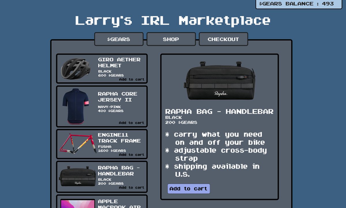 Interact with this tweet!

We will deliver online and offline value with our IRL marketplace.