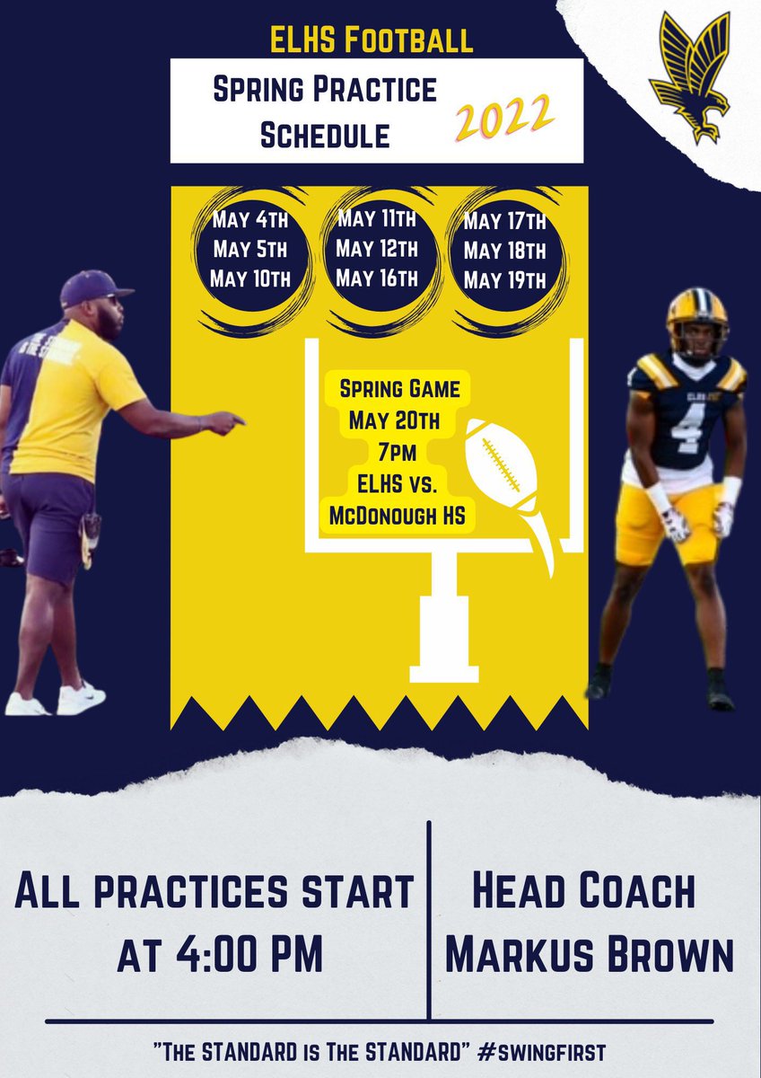 Coach_Eubanks's tweet photo. Day 1 is in the books. Great day at @ELHSFootball2 players are flying around and getting better. #RECRUITELHS #NEWOFFERCITY https://t.co/7TvA01TgWr