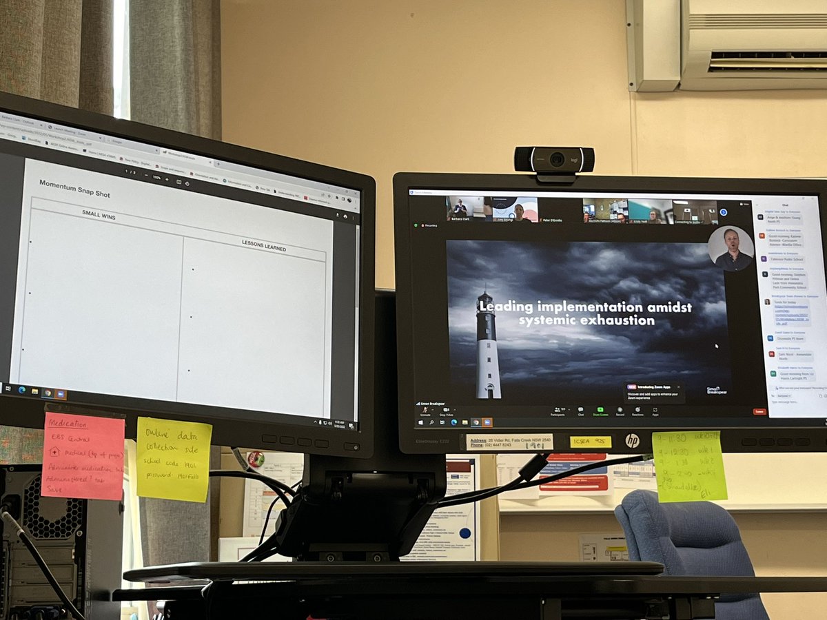 Always centreing working with Simon Brakespear to clear the way and prioritise our way forward in new curriculum implementation <a href="/SimonBreakspear/">Simon Breakspear PhD</a>