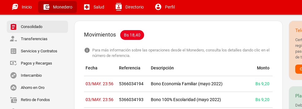🚨 #ATENCIÓN: El día #3May a través del #SistemaPatria entregó la asignación del Bono 💯% #Escolaridad y Bono #EconomíaFamiliar mes (mayo 2022) enviado por nuestro Pdte. <a href="/NicolasMaduro/">Nicolás Maduro</a>

<a href="/BonosSocial/">Bonos Protectores Social Al Pueblo</a>
#VenezuelaProductiva
