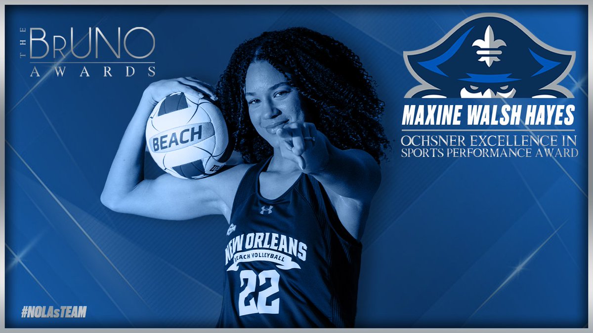 .<a href="/OchsnerHealth/">Ochsner Health</a> EXCELLENCE IN SPORTS PERFORMANCE AWARD⭐️

➡️ Maxine Walsh Hayes

#NOLAsTeam⚔️ x #BrUNOs22