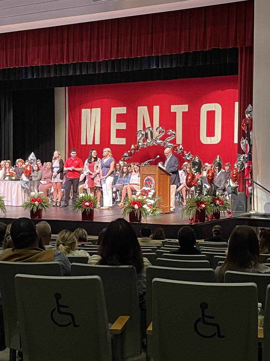 Congratulations to all of our seniors at tonight’s awards ceremony <a href="/MentorHigh/">Mentor High School</a>!
