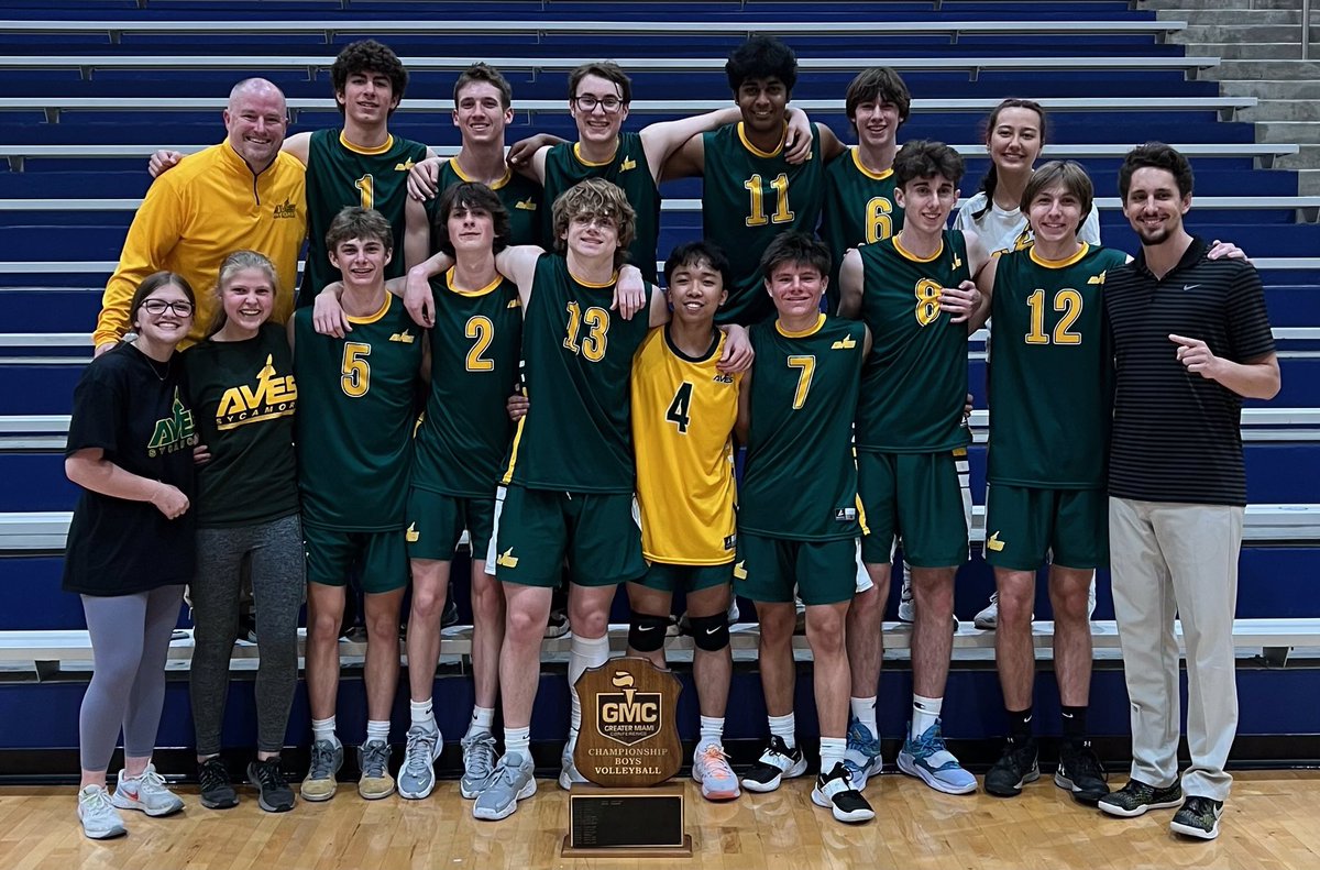 AvesMensVB's tweet photo. Sycamore Aves are Back2Back GMC CHAMPS! 8-0 https://t.co/86U7aLrNZl