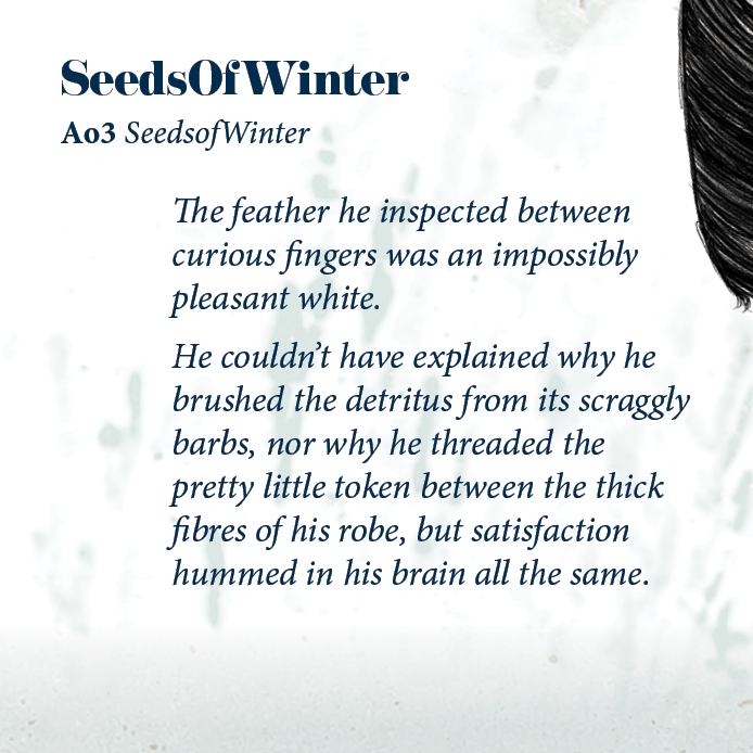WingZine's tweet photo. Spotlights up on... SeedsOfWinter! In "The Art of Never Letting Go", Crawley's fingers betray his heart's desire with each white feather he gathers close... 

Orders close in 3 days for 'Of Feathers &amp; Wings: A #GoodOmens Zine'.

Reserve your copy at https://t.co/CJNmSQrugH https://t.co/6Wg2o5bQ8J