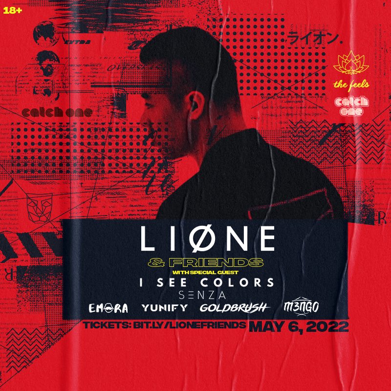 LA! FULL LINEUP 4 <a href="/IAMLIONE/">LIONE✨</a> &amp; FRIENDS OUT NOW✨

SEE Y’ALL FRIDAY AT <a href="/catchonela/">catch one</a> 

TICKETS: bit.ly/lionefriends