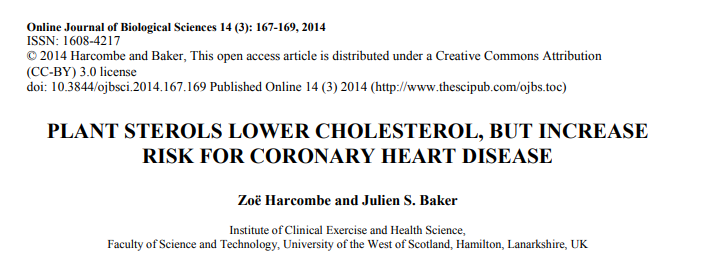 DrPaulMason's tweet image. Many believe saturated fats increase LDL-C. This is incorrect. Rather plant sterols (as found in seed oils) inhibit cholesterol absorption, lowering LDL. 

Hence coconut oil (92% saturated fat / sterols)  lowers LDL-C when compared with butter (51% saturated fat / NO sterols).