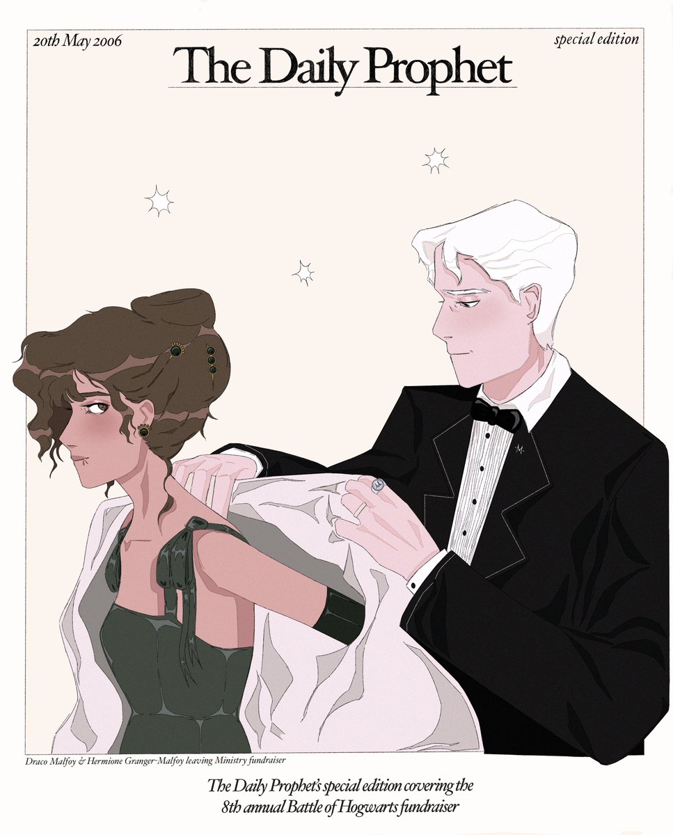 Subtle intimacy of married dramione

#dramione