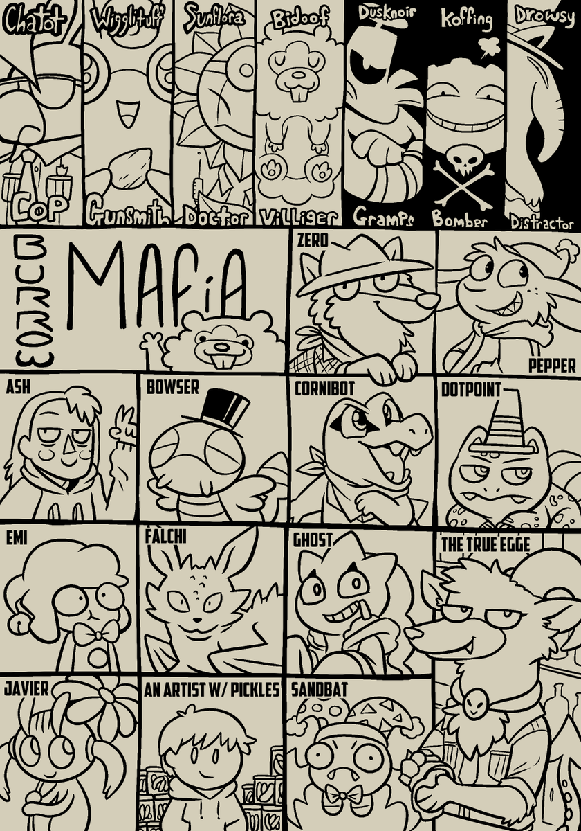 ZeroProStudio's tweet photo. A new comic! Follow Burrow Mafia on Comic Fury!
https://t.co/nx6HH2lGZD
#webcomic #comic #mafia #mafiagame #gagcomic #funny #MafiaComic #BurrowMafia https://t.co/0LJqBUqyzZ