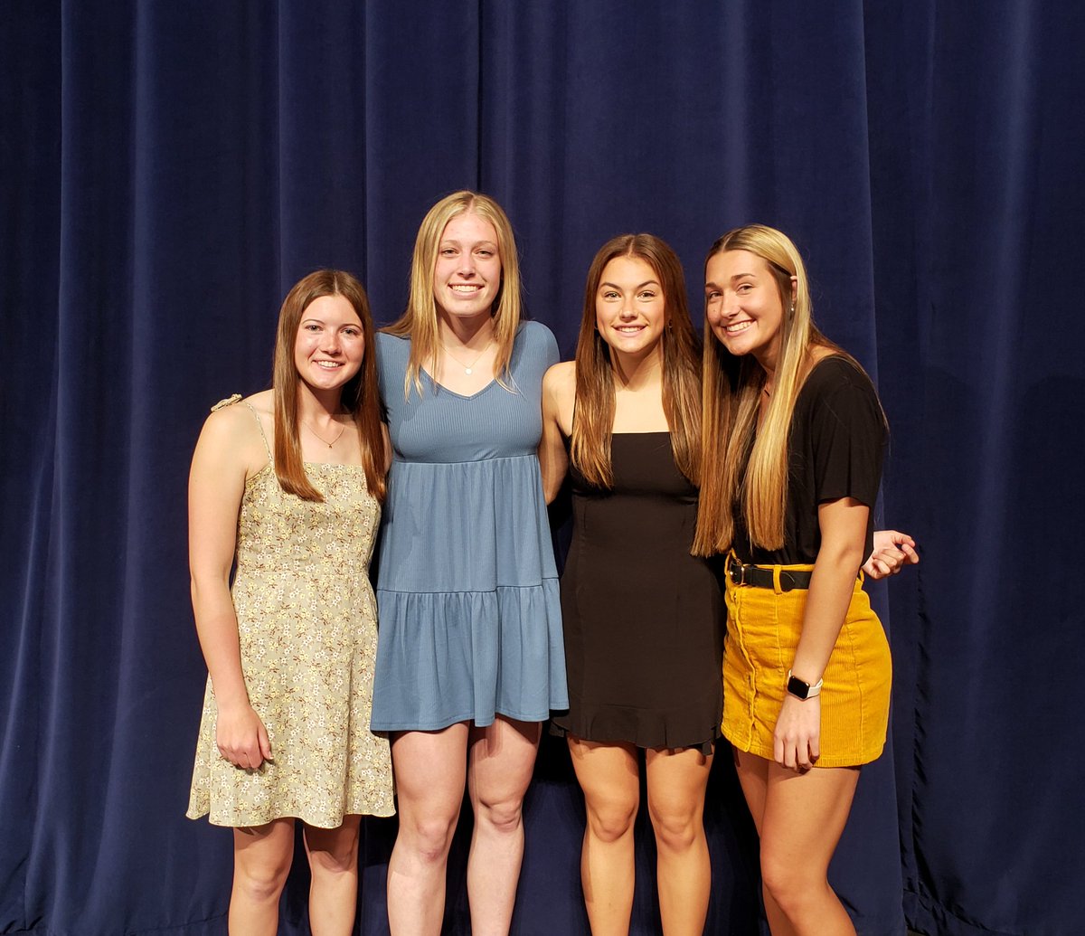 Congratulations to the 2021-22 Pleasant Valley Female Athlete of the year nominees: Erika, Addie, Taylor &amp; Kora
Spartan Nation Proud!
#SpartanNation