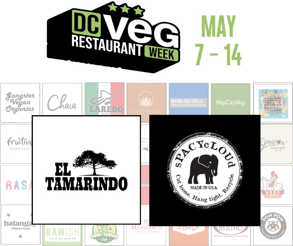 This Saturday <a href="/spacyloungedc/">sPaCYcLOUd Lounge DC</a> will host the <a href="/DCvegweek/">DC Veg Restaurant Week</a>! Join them and <a href="/ElTamarindoDC/">El Tamarindo DC</a> next week!  spacycloud.com/blog/2022/5/2/…