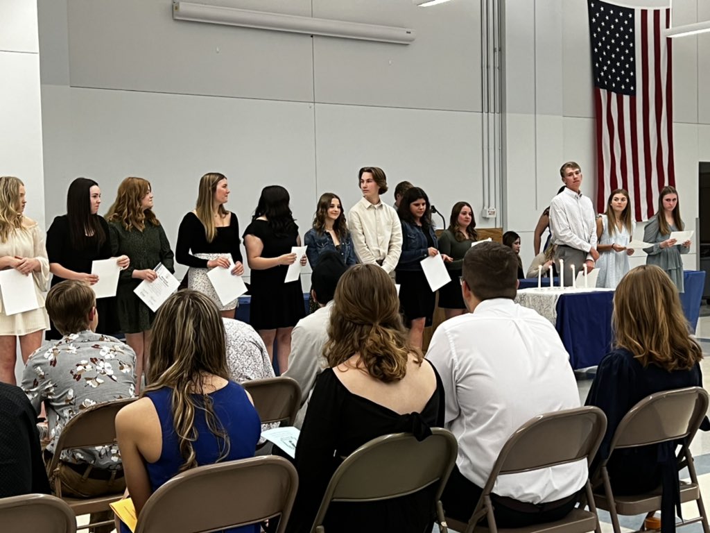 PBLHS_Principal's tweet photo. Congratulations to our 2021 and 2022 National Honor Society inductees! A great night to recognize two years worth of inductees. https://t.co/7i65M6AKKQ