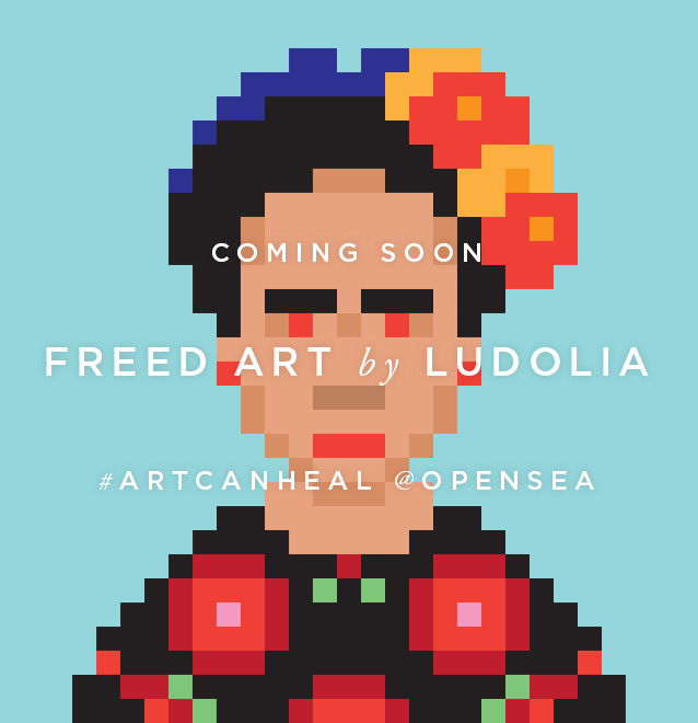 ludoliaplay's tweet photo. ¿Quieres apoyar a niños sin recursos con cáncer? Síguenos y apoya la colección #NFT #FreedArt. ayúdanos a ayudar más #RT #NFTcollectors https://t.co/RX9xAWhZax