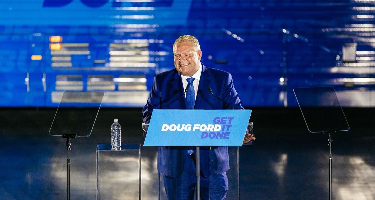 fordnation's tweet photo. I am so grateful and touched by the incredible turnout for our PC Campaign Kickoff Rally in #Etobicoke tonight.

On Election Day June 2nd, Ontario voters will have a clear choice. 

There is only one party who will #GetItDone. #ONPoli https://t.co/OdHjSnxSV5