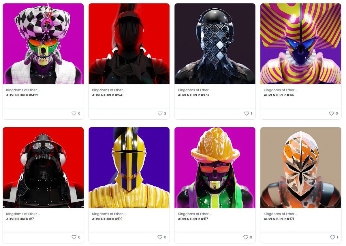 Topaz_Crypt's tweet photo. Can't get over how cool these look and how distinct they all are.
#Kingdomsofether https://t.co/ssU4B9Xb7T