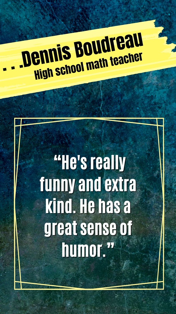 scs_ptsa's tweet image. #SCSTeacherShoutOuts #SCSTAW2022 
It&apos;s Dennis Boudreau!