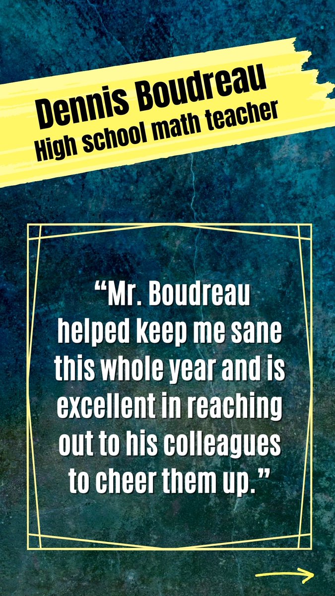 scs_ptsa's tweet image. #SCSTeacherShoutOuts #SCSTAW2022 
It&apos;s Dennis Boudreau!
